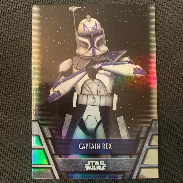 Star Wars Holocron 2020 - Rep-16 Captain Rex - Foil Parallel Vintage Trading Card Singles Topps