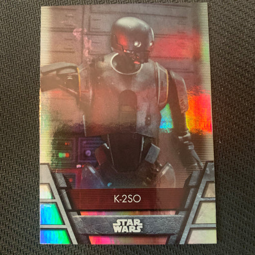 Star Wars Holocron 2020 - Reb-25 K-2SO - Foil Parallel Vintage Trading Card Singles Topps   