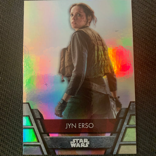 Star Wars Holocron 2020 - Reb-23 Jyn Erso - Foil Parallel Vintage Trading Card Singles Topps