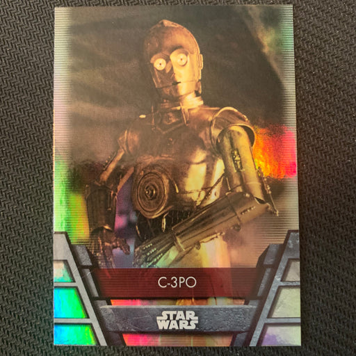 Star Wars Holocron 2020 - Reb-13 C-3PO - Foil Parallel Vintage Trading Card Singles Topps   