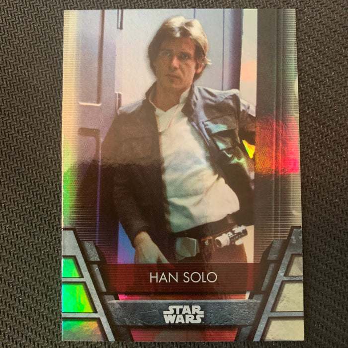 Star Wars Holocron 2020 - Reb-10 Han Solo - Foil Parallel Vintage Trading Card Singles Topps