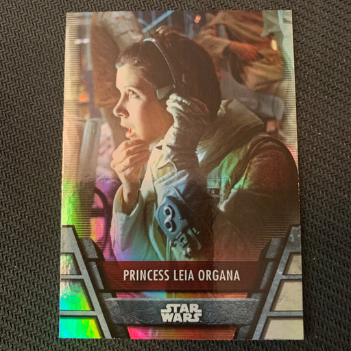 Star Wars Holocron 2020 - Reb-09 Princess Leia Organa - Foil Parallel Vintage Trading Card Singles Topps   