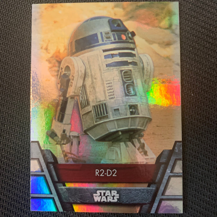 Star Wars Holocron 2020 - Reb-07 R2-D2 - Foil Parallel Vintage Trading Card Singles Topps