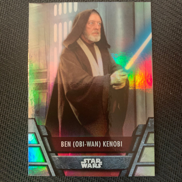 Star Wars Holocron 2020 - Reb-05 Ben (Obi-Wan) Kenobi - Foil Parallel Vintage Trading Card Singles Topps