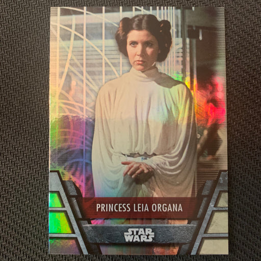 Star Wars Holocron 2020 - Reb-02 Princess Leia Organa - Foil Parallel Vintage Trading Card Singles Topps