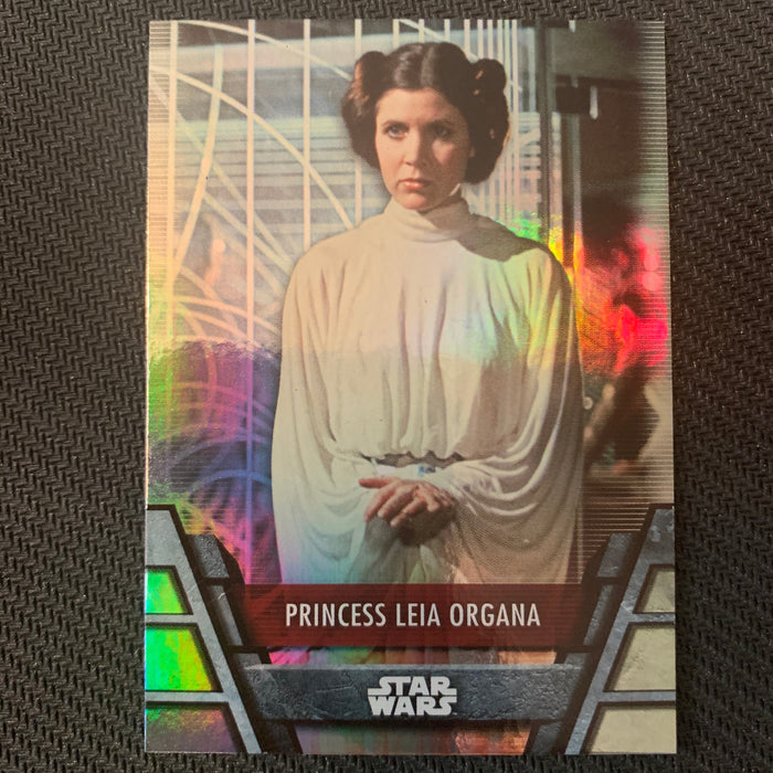 Star Wars Holocron 2020 - Reb-02 Princess Leia Organa - Foil Parallel Vintage Trading Card Singles Topps