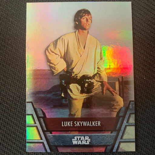 Star Wars Holocron 2020 - Reb-01 Luke Skywalker - Foil Parallel Vintage Trading Card Singles Topps   