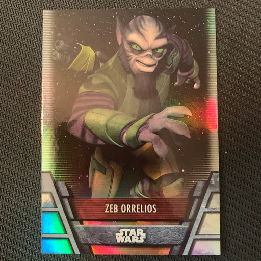 Star Wars Holocron 2020 - PX-05 Zeb Orrelios - Foil Parallel Vintage Trading Card Singles Topps   