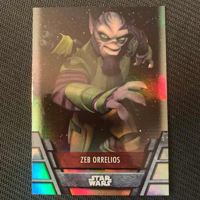Star Wars Holocron 2020 - PX-05 Zeb Orrelios - Foil Parallel Vintage Trading Card Singles Topps