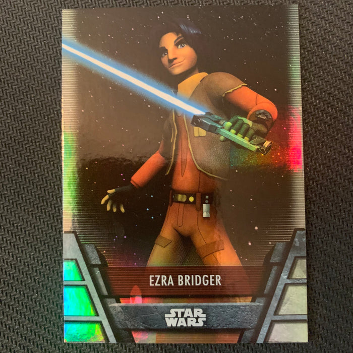 Star Wars Holocron 2020 - PX-01 Ezra Bridger - Foil Parallel Vintage Trading Card Singles Topps