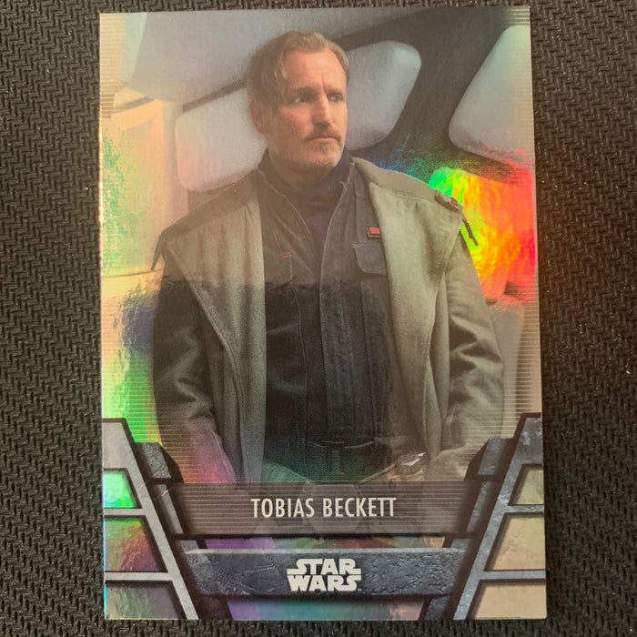 Star Wars Holocron 2020 - N-11 Tobias Beckett - Foil Parallel Vintage Trading Card Singles Topps