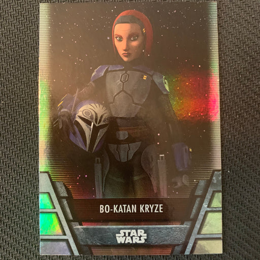 Star Wars Holocron 2020 - MD-02 Bo-Katan Kryze - Foil Parallel Vintage Trading Card Singles Topps