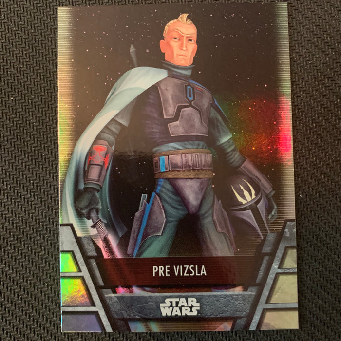 Star Wars Holocron 2020 - MD-01 Pre Vizsla - Foil Parallel Vintage Trading Card Singles Topps