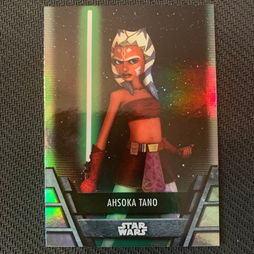 Star Wars Holocron 2020 - Jedi-15 Ahsoka Tano - Foil Parallel Vintage Trading Card Singles Topps