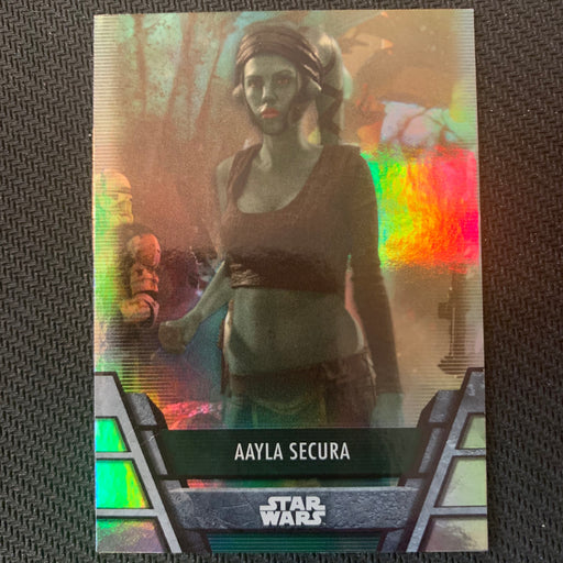 Star Wars Holocron 2020 - Jedi-12 Aayla Secura - Foil Parallel Vintage Trading Card Singles Topps   