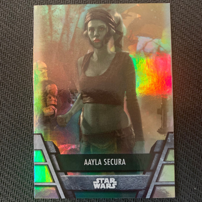 Star Wars Holocron 2020 - Jedi-12 Aayla Secura - Foil Parallel Vintage Trading Card Singles Topps