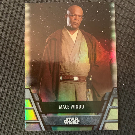 Star Wars Holocron 2020 - Jedi-11 Mace Windu - Foil Parallel Vintage Trading Card Singles Topps   