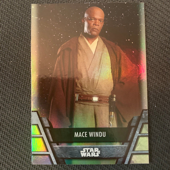 Star Wars Holocron 2020 - Jedi-11 Mace Windu - Foil Parallel Vintage Trading Card Singles Topps