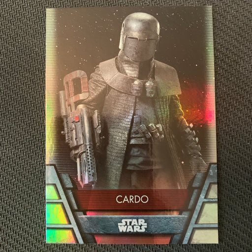 Star Wars Holocron 2020 - FO-14 Cardo - Foil Parallel Vintage Trading Card Singles Topps   