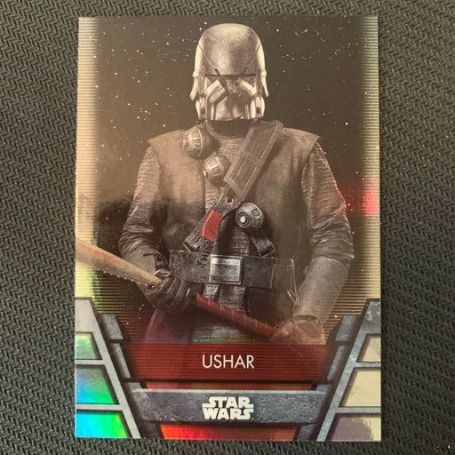 Star Wars Holocron 2020 - FO-11 Ushar - Foil Parallel Vintage Trading Card Singles Topps