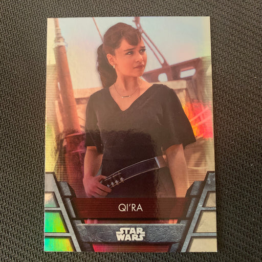 Star Wars Holocron 2020 - CD-01 Qi'Ra - Foil Parallel Vintage Trading Card Singles Topps