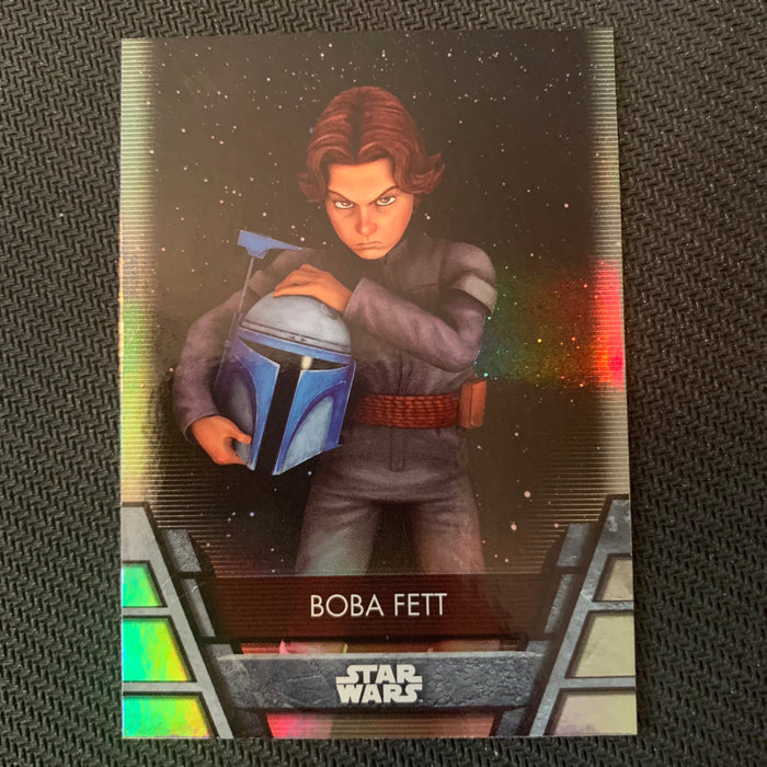 Star Wars Holocron 2020 - BH-14 Boba Fett - Foil Parallel Vintage Trading Card Singles Topps