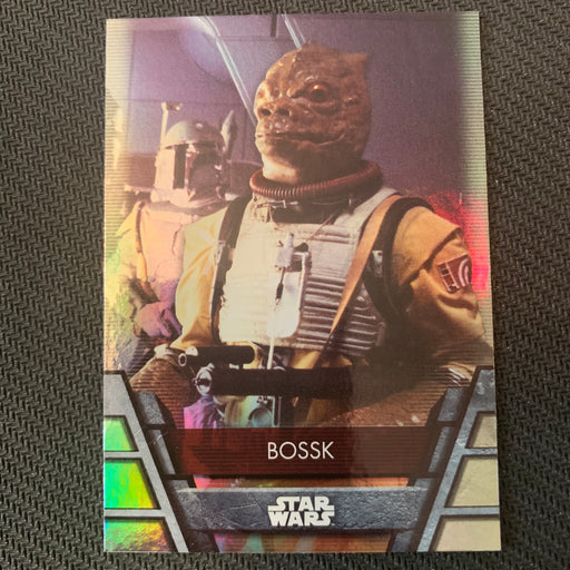 Star Wars Holocron 2020 - BH-05 Bossk - Foil Parallel Vintage Trading Card Singles Topps