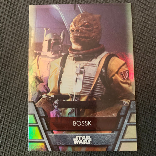 Star Wars Holocron 2020 - BH-05 Bossk - Foil Parallel Vintage Trading Card Singles Topps   