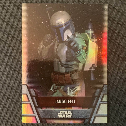 Star Wars Holocron 2020 - BH-01 Jango Fett - Foil Parallel Vintage Trading Card Singles Topps   
