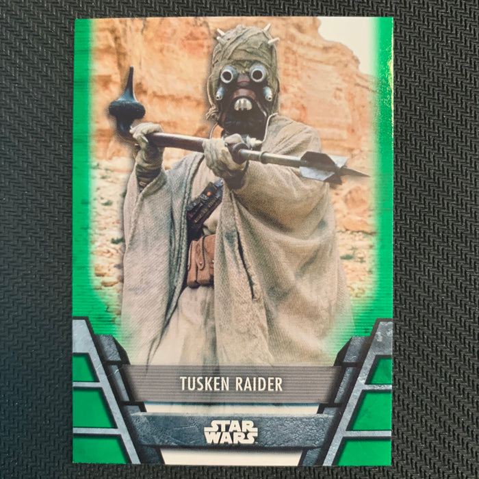 Star Wars Holocron 2020 - AL-02 Tusken Raider - Green Parallel Vintage Trading Card Singles Topps