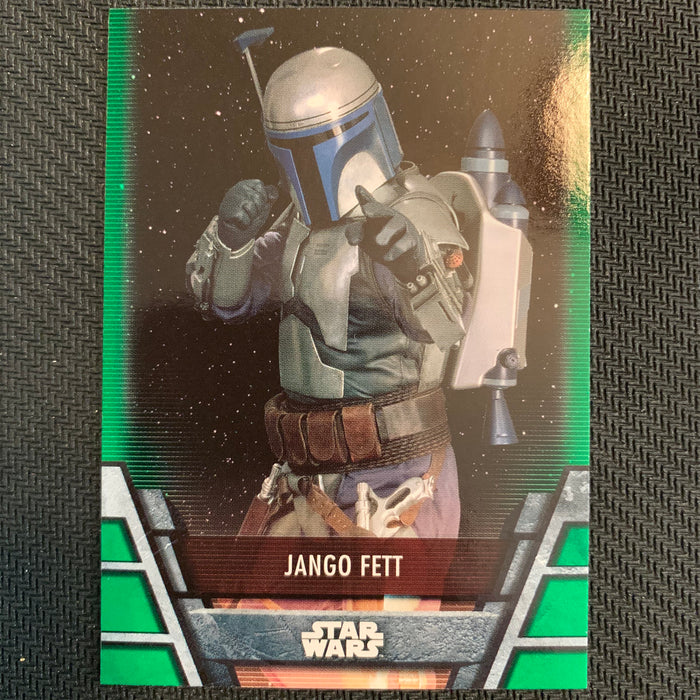 Star Wars Holocron 2020 - BH-01 Jango Fett - Green Parallel Vintage Trading Card Singles Topps