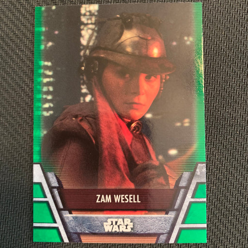 Star Wars Holocron 2020 - BH-03 Zam Wesell - Green Parallel Vintage Trading Card Singles Topps   