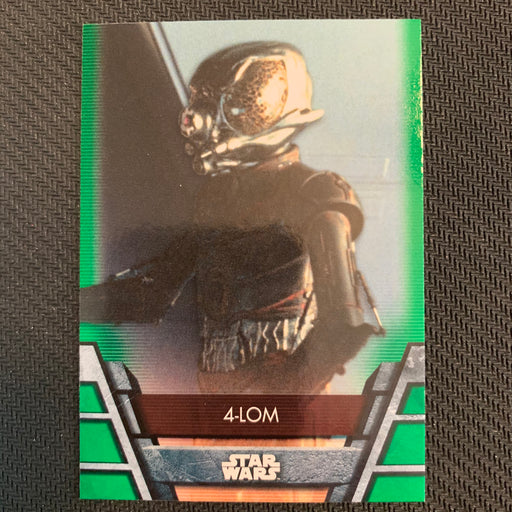 Star Wars Holocron 2020 - BH-08 4-LOM - Green Parallel Vintage Trading Card Singles Topps   
