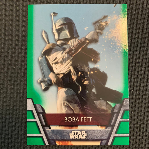 Star Wars Holocron 2020 - BH-10 Boba Fett - Green Parallel Vintage Trading Card Singles Topps   