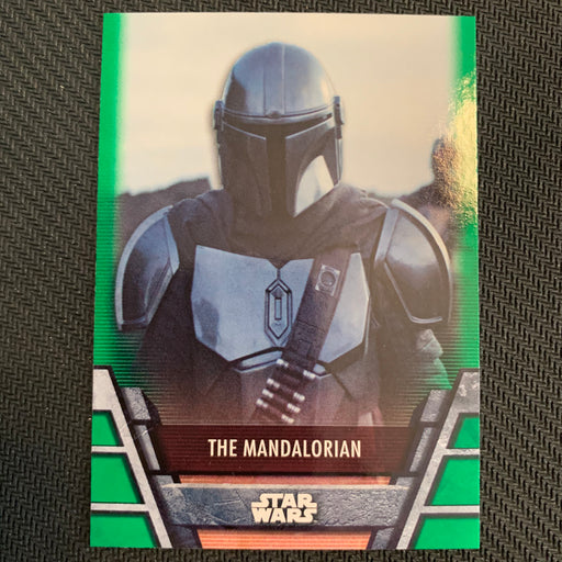 Star Wars Holocron 2020 - BH-15 The Mandalorian - Green Parallel Vintage Trading Card Singles Topps