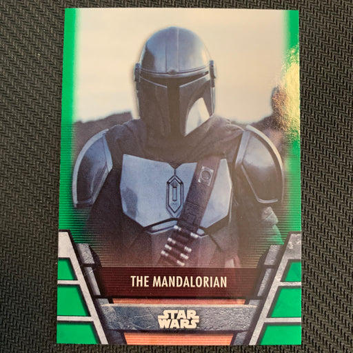 Star Wars Holocron 2020 - BH-15 The Mandalorian - Green Parallel Vintage Trading Card Singles Topps   