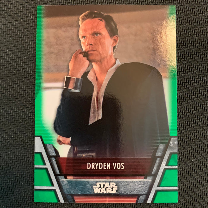 Star Wars Holocron 2020 - CD-02 Dryden Vos - Green Parallel Vintage Trading Card Singles Topps