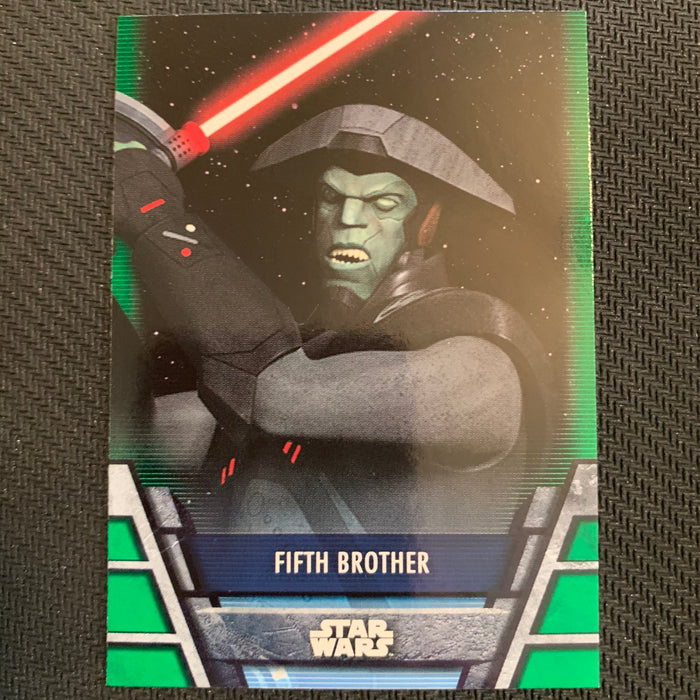 Star Wars Holocron 2020 - Emp-16 Fifth Brother - Green Parallel Vintage Trading Card Singles Topps