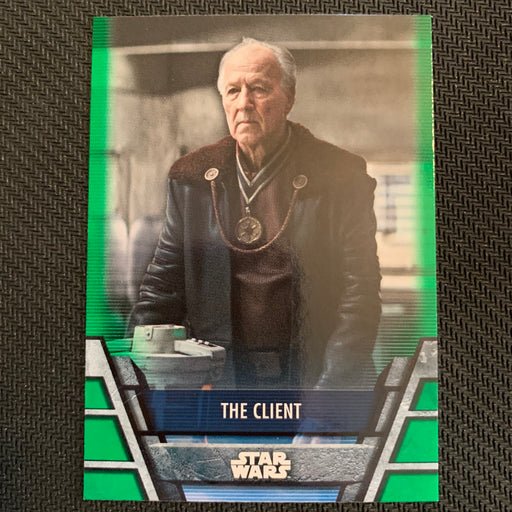 Star Wars Holocron 2020 - Emp-17 The Client - Green Parallel Vintage Trading Card Singles Topps   
