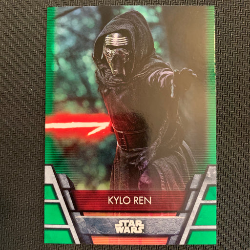 Star Wars Holocron 2020 - FO-01 Kylo Ren - Green Parallel Vintage Trading Card Singles Topps   