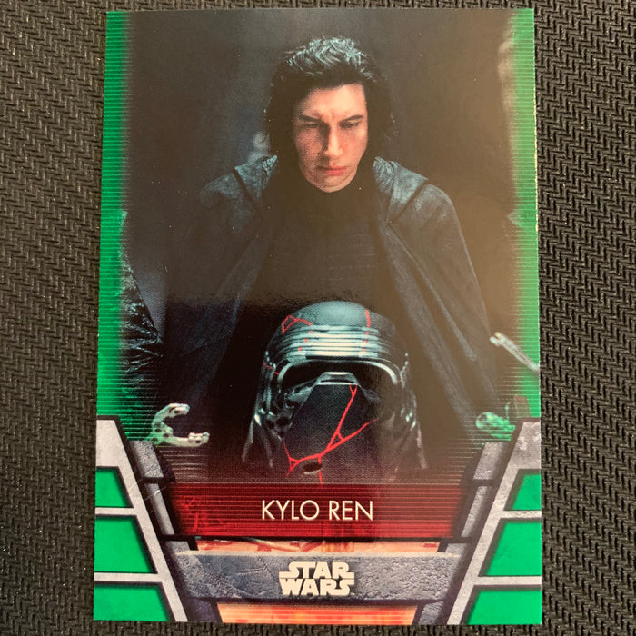 Star Wars Holocron 2020 - FO-07 Kylo Ren - Green Parallel Vintage Trading Card Singles Topps