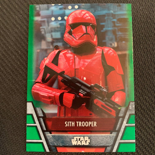 Star Wars Holocron 2020 - FO-09 Sith Trooper - Green Parallel Vintage Trading Card Singles Topps   