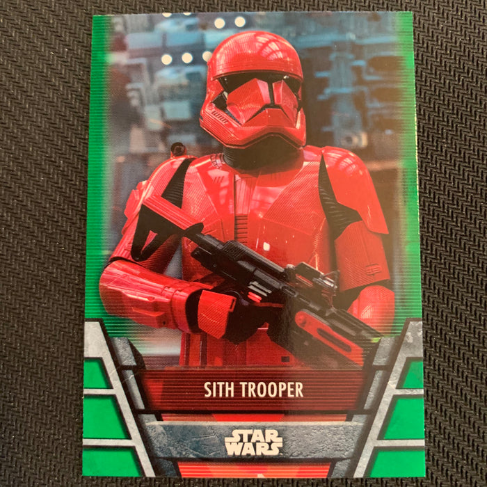 Star Wars Holocron 2020 - FO-09 Sith Trooper - Green Parallel Vintage Trading Card Singles Topps