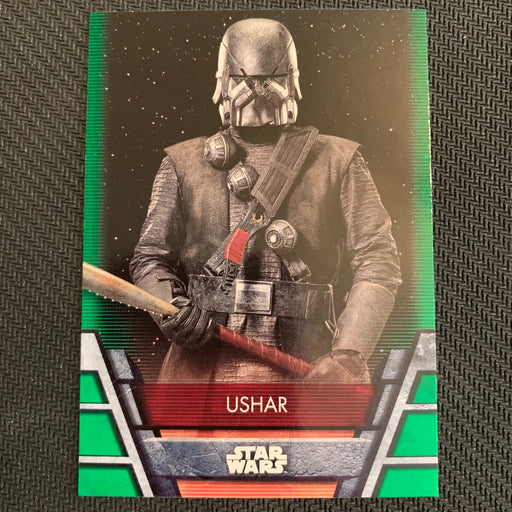Star Wars Holocron 2020 - FO-11 Ushar - Green Parallel Vintage Trading Card Singles Topps   