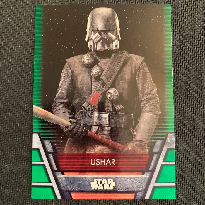 Star Wars Holocron 2020 - FO-11 Ushar - Green Parallel Vintage Trading Card Singles Topps   