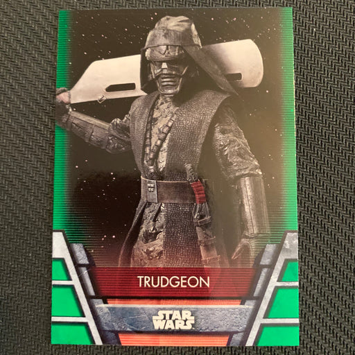 Star Wars Holocron 2020 - FO-13 Trudgeon - Green Parallel Vintage Trading Card Singles Topps   