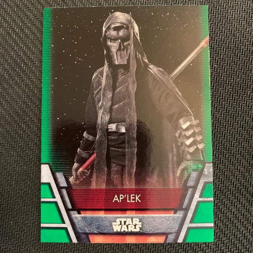 Star Wars Holocron 2020 - FO-15 Ap'Lek - Green Parallel Vintage Trading Card Singles Topps