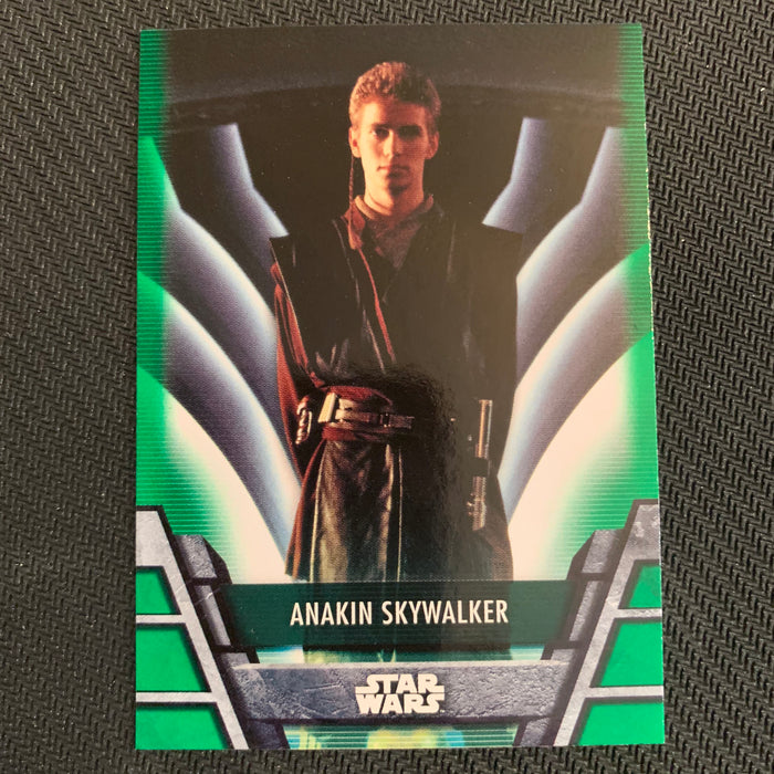 Star Wars Holocron 2020 - Jedi-04 Anakin Skywalker - Green Parallel Vintage Trading Card Singles Topps