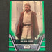 Star Wars Holocron 2020 - Jedi-05 Obi-Wan Kenobi - Green Parallel Vintage Trading Card Singles Topps