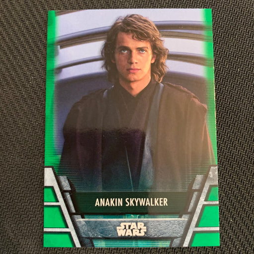 Star Wars Holocron 2020 - Jedi-08 Anakin Skywalker - Green Parallel Vintage Trading Card Singles Topps